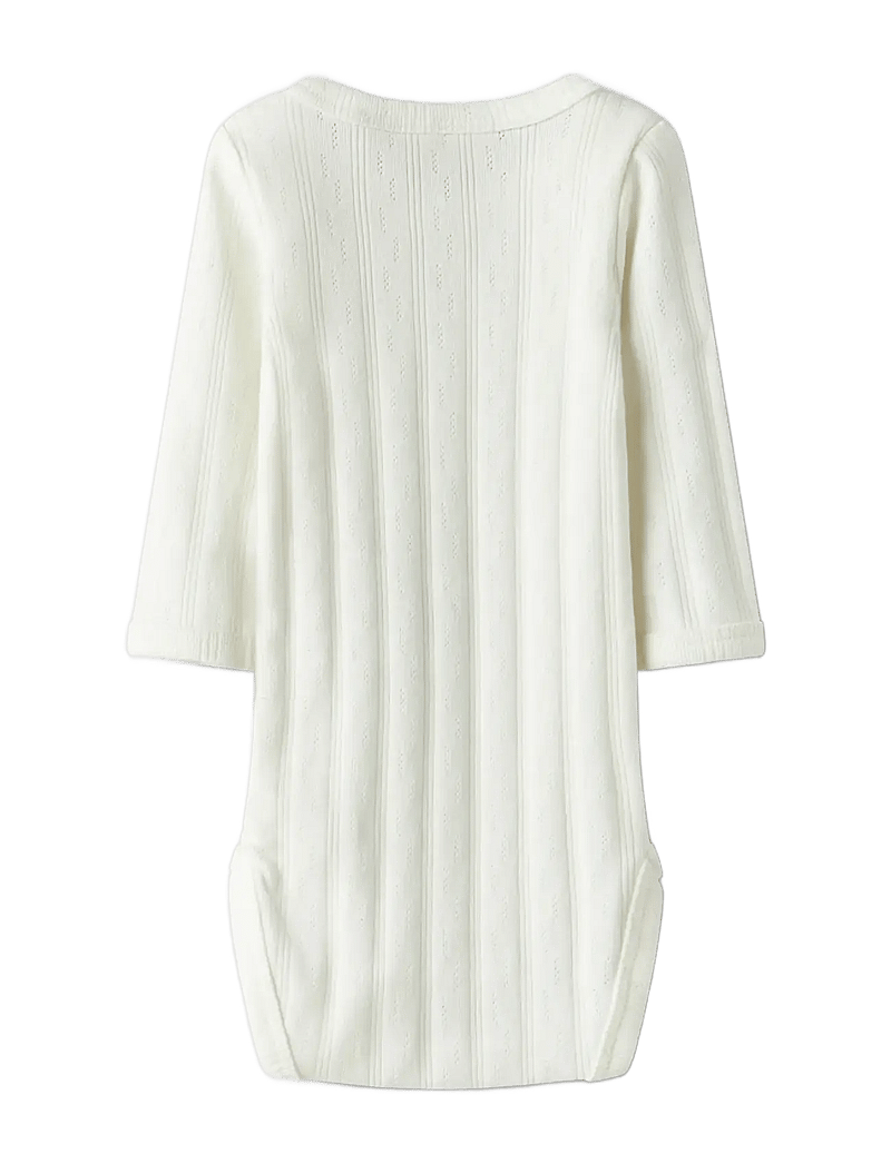 Lil'Atelier - NBNBOB LS SLIM BODY LIL - long-sleeved bodies - coconut milk - 2