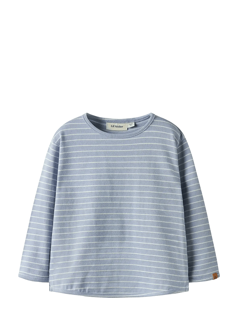 Lil'Atelier - NMMBAJA LS LOOSE TOP LIL - lange mouwen - zen blue - 1