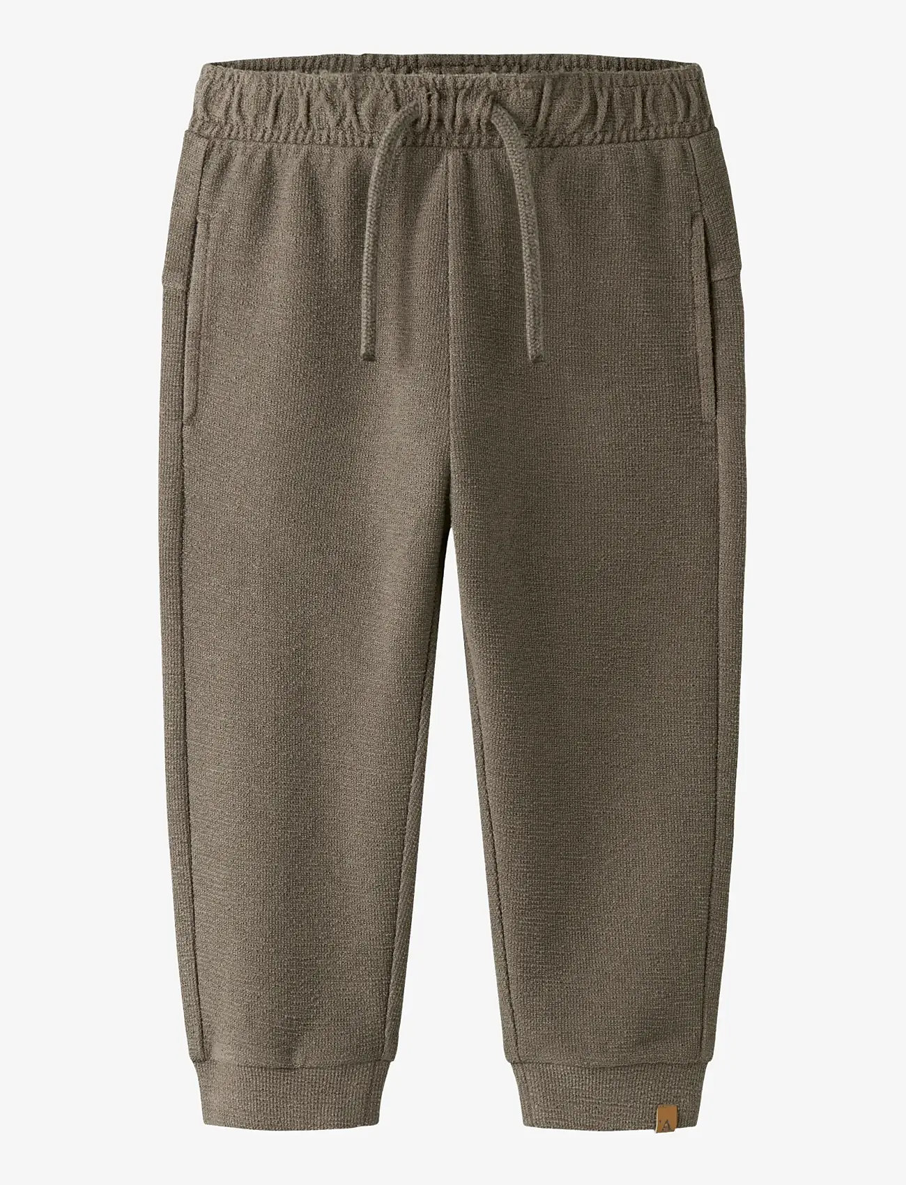 Lil'Atelier - NMMBANJO LOOSE SWEAT PANT LIL - mjukisbyxor - shitake - 1