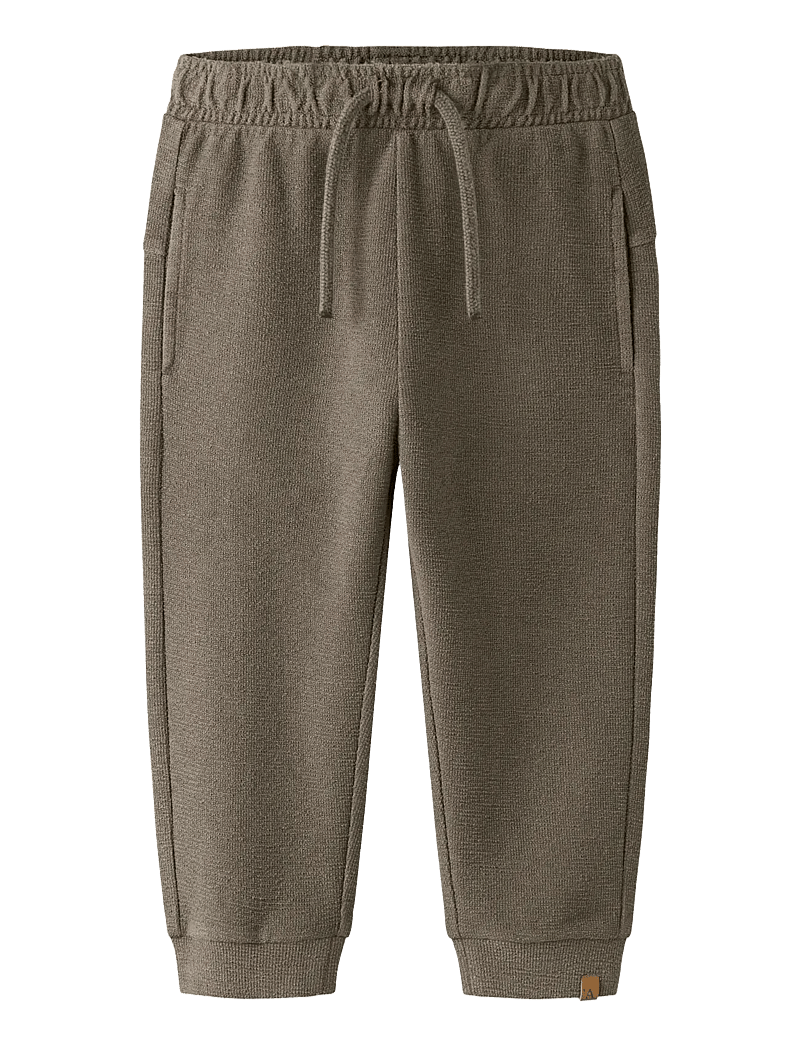 Lil'Atelier - NMMBANJO LOOSE SWEAT PANT LIL - mjukisbyxor - shitake - 1