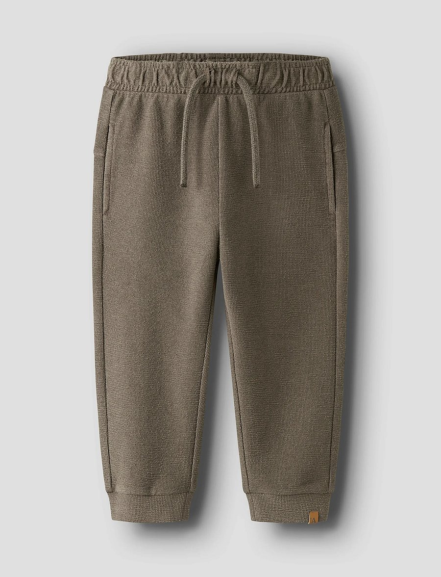 Lil'Atelier - NMMBANJO LOOSE SWEAT PANT LIL - joggings - shitake - 0