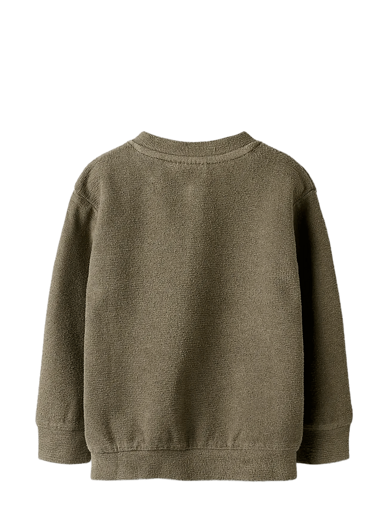 Lil'Atelier - NMMBANJO LS LOOSE SWEAT LIL - sweatshirts - shitake - 2