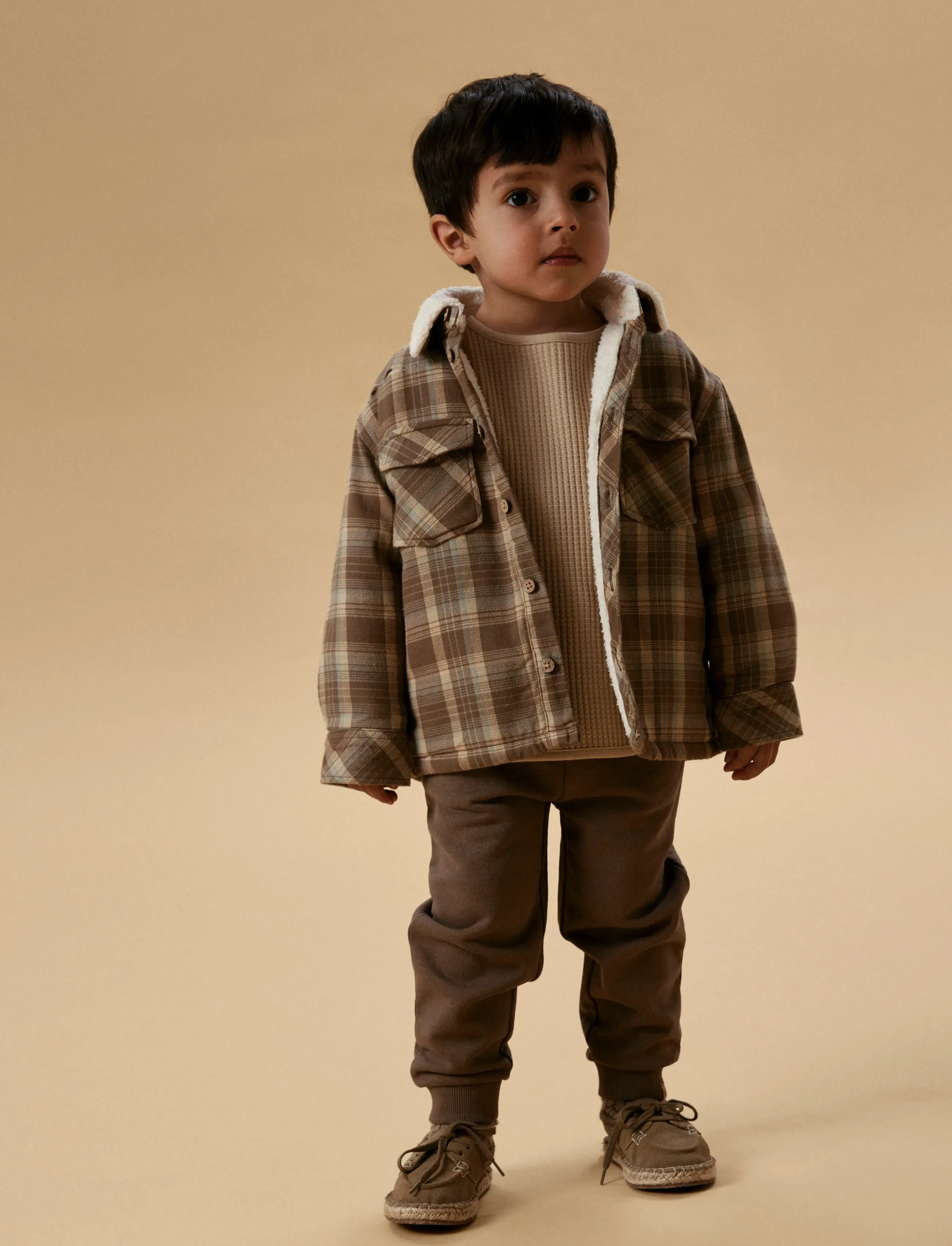 Lil'Atelier - NMMTAVOR LS LOOSE SHIRT LIL - overshirts - shitake - 2