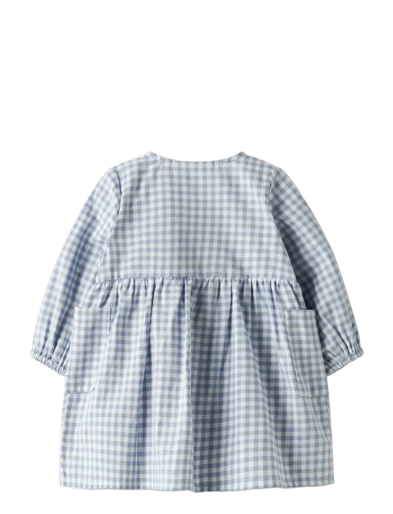 Lil'Atelier - NBFTALLULA LS LOOSE BODY DRESS LIL - langärmelige babykleider - zen blue - 1