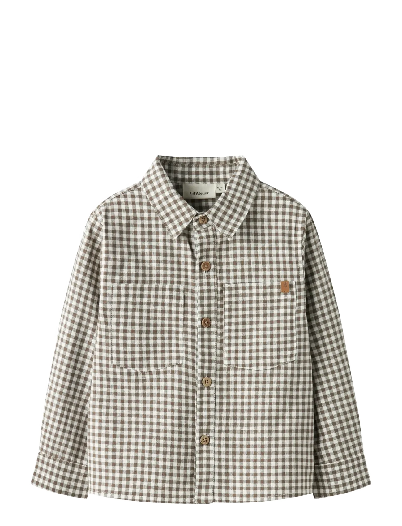 Lil'Atelier NMMTALLULA LS SHIRT LIL - Overdele - SHITAKE / brown