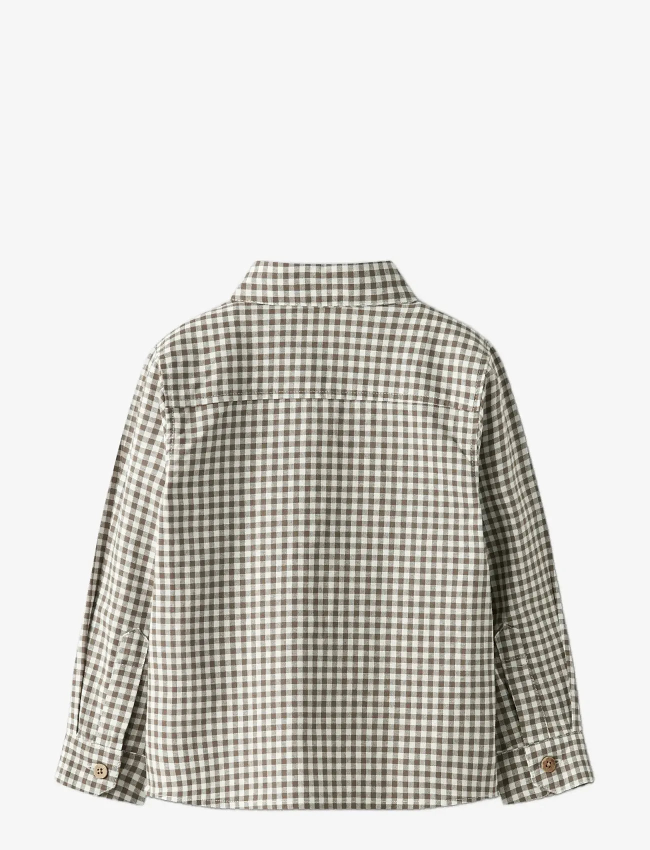 Lil'Atelier - NMMTALLULA LS SHIRT LIL - langærmede skjorter - shitake - 2