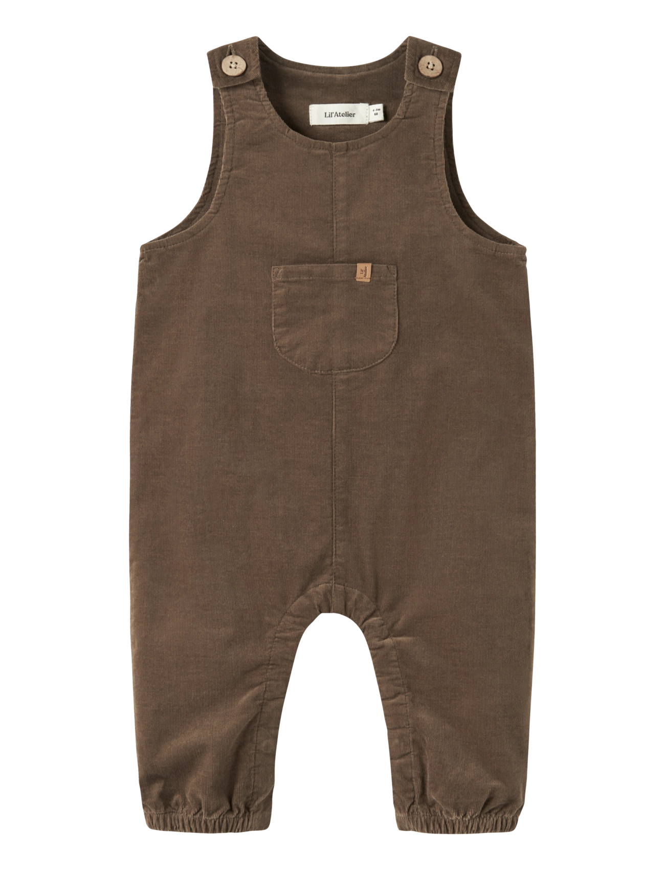 Lil'Atelier - NBMSOMBA LOOSE CORD OVERALL 1122-SO LIL - teak - 0