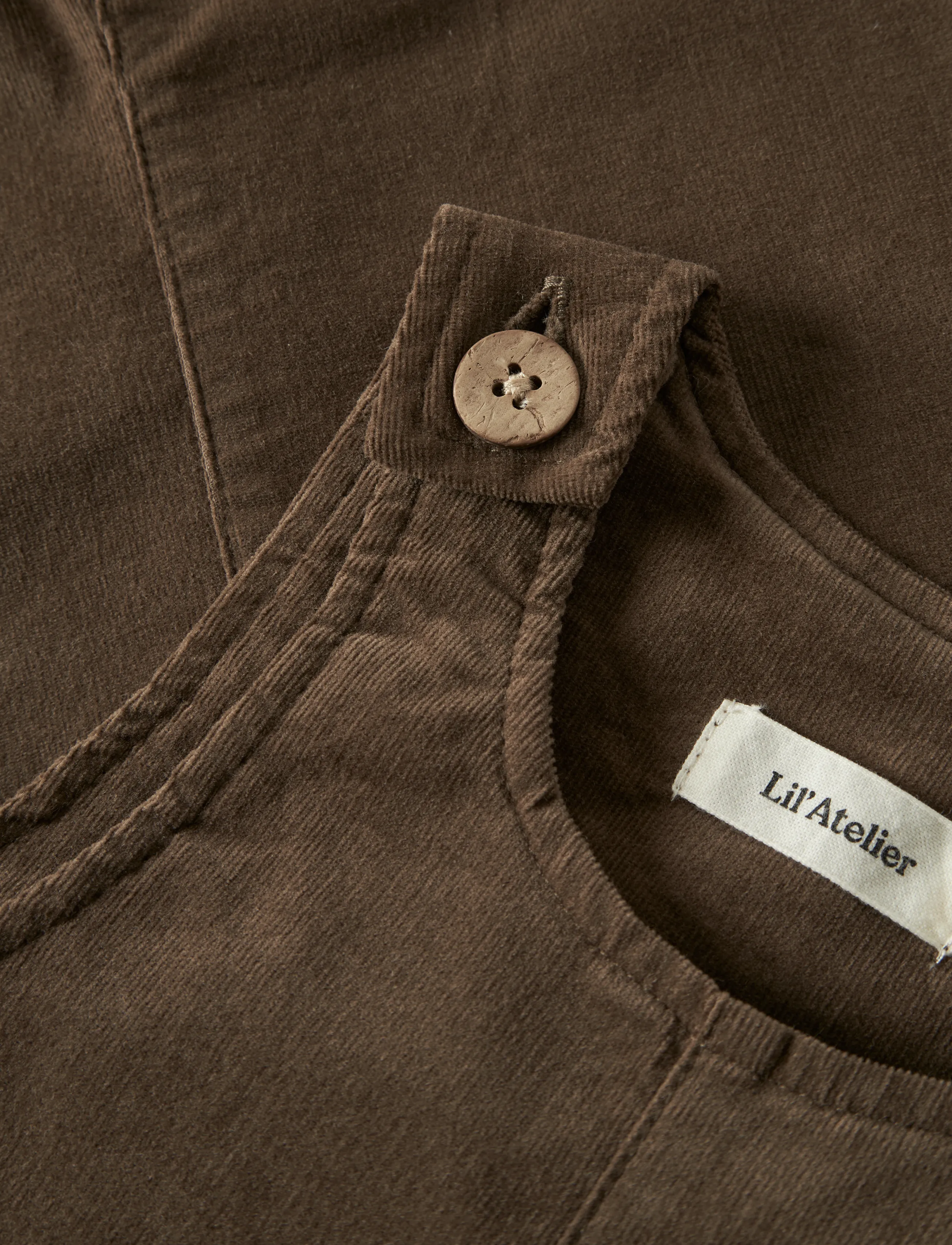 Lil'Atelier - NBMSOMBA LOOSE CORD OVERALL 1122-SO LIL - teak - 2