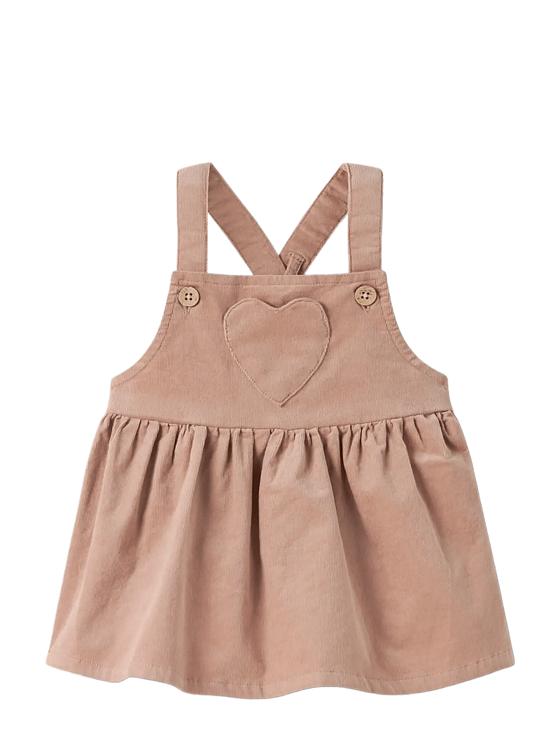 Lil'Atelier - NBFSOMBA LOOSE CORD SKIRTALL 1122-SO LIL - Ärmlösa babyklänningar - roebuck - 2