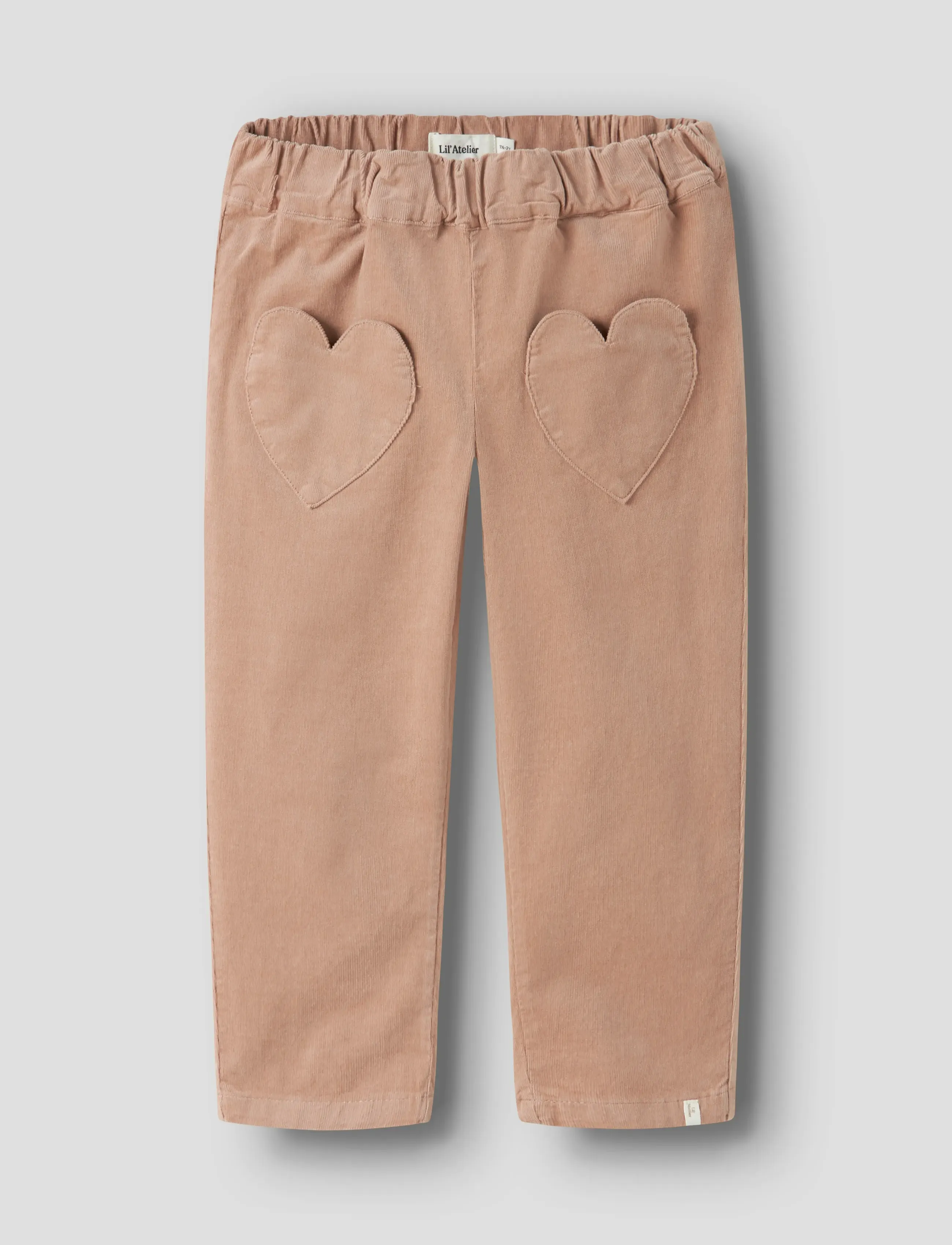 Lil'Atelier NMFSOMBA LOOSE CORD PANT 1122-SO LIL - Babybyxor - ROEBUCK / beige