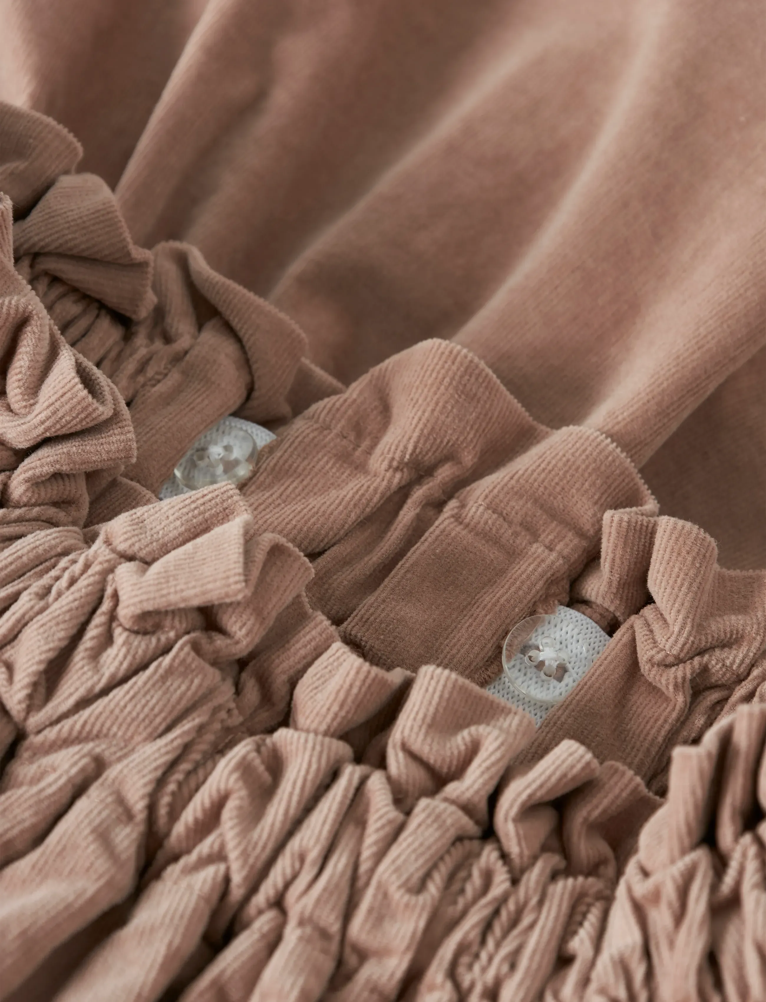 Lil'Atelier NMFSOMBA LOOSE CORD SKIRT 1122-SO LIL - Kleider & Röcke - ROEBUCK / brown