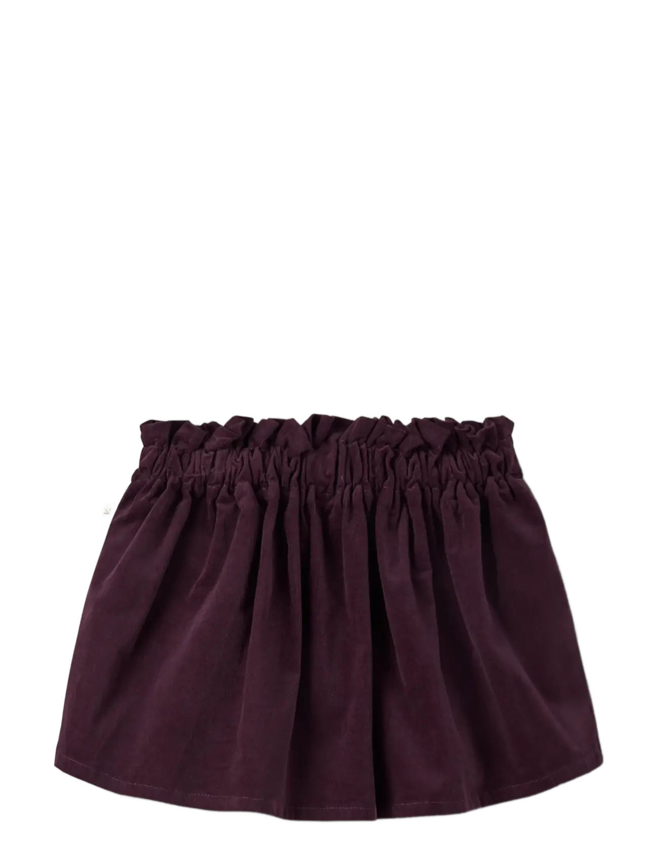 Lil'Atelier - NMFSOMBA LOOSE CORD SKIRT 1122-SO LIL - korta kjolar - winetasting - 1