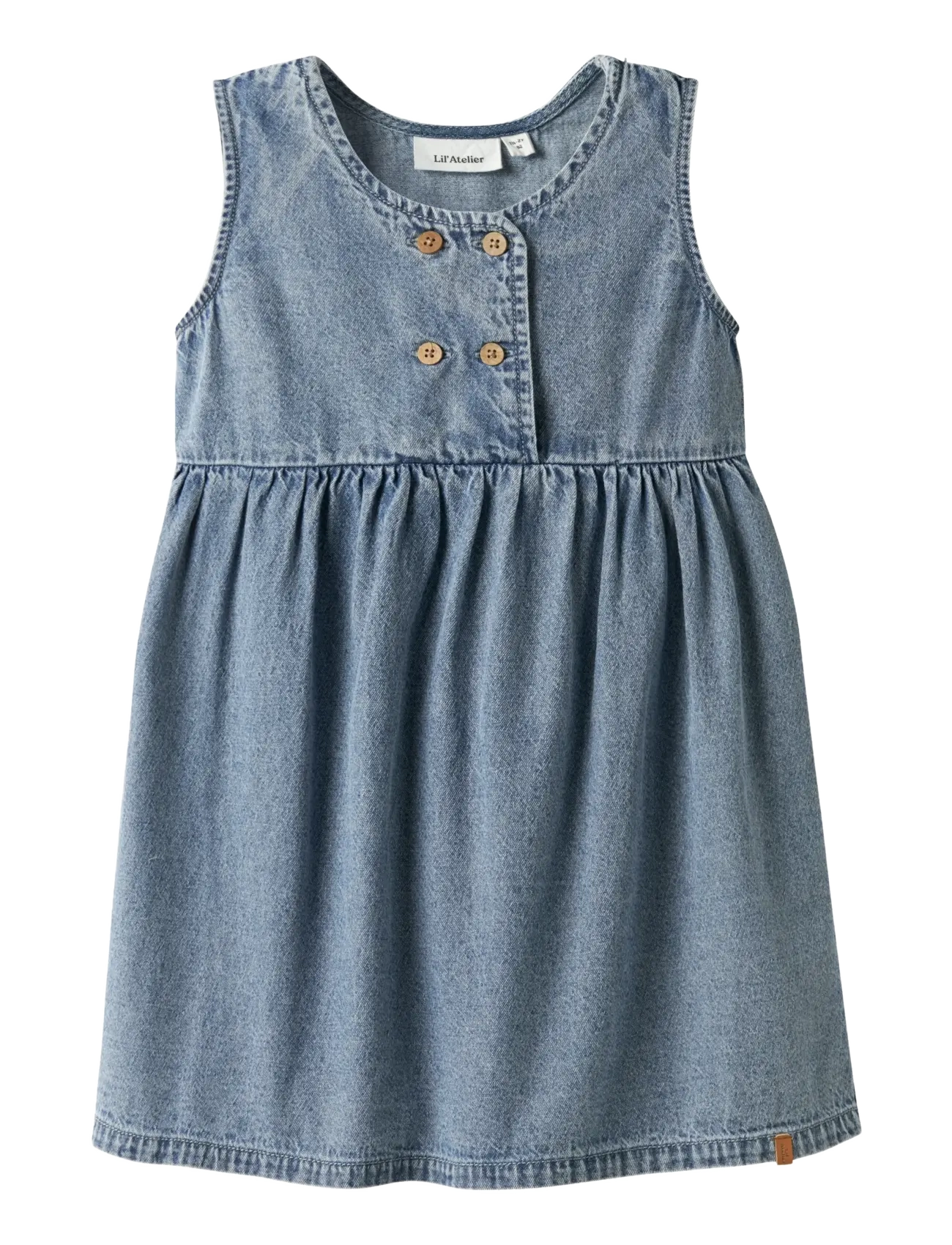 Lil'Atelier NMFTAYA SL DNM SPENCER 1166-FD LIL - Barn 2-8 år - MEDIUM BLUE DENIM / blue