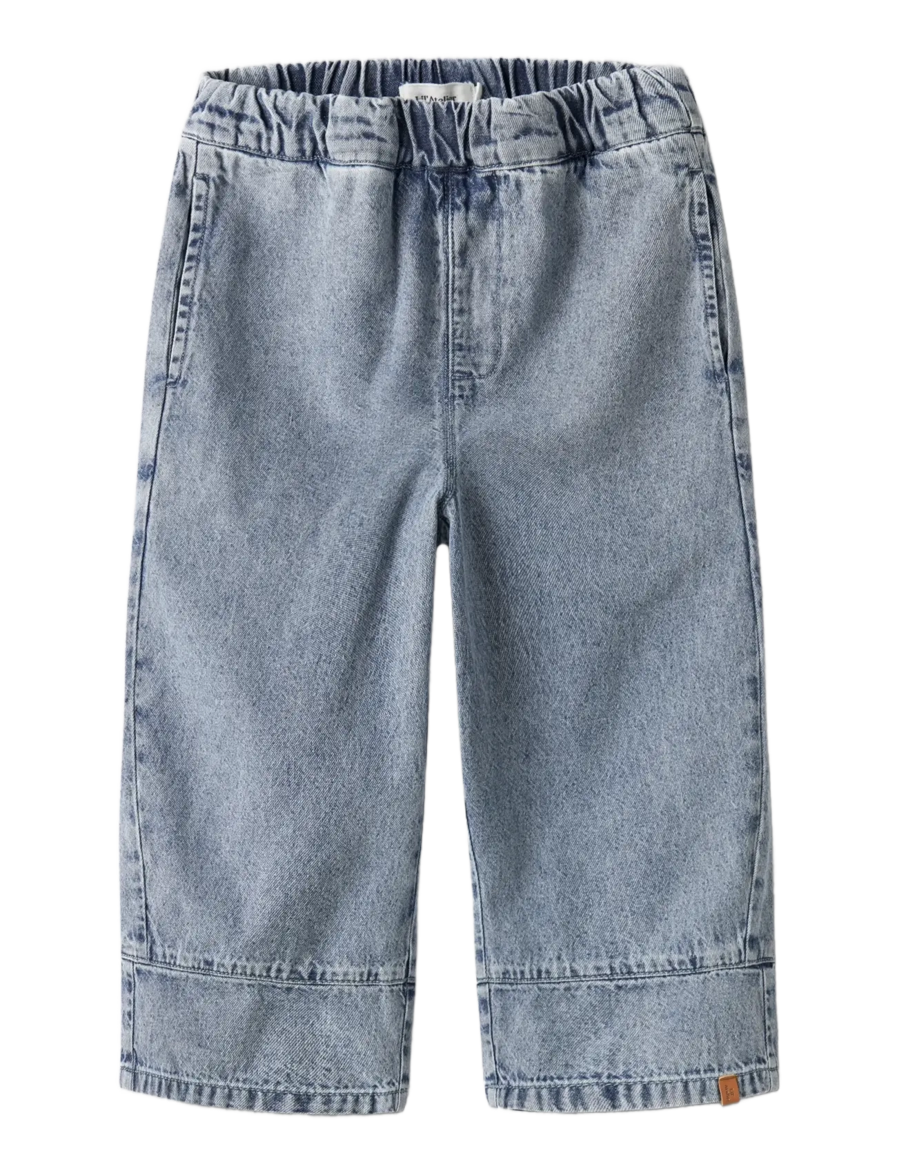 Lil'Atelier - NMFTAYA WIDE JEANS 1166-FD LIL - hosen mit weitem bein - medium blue denim - 2