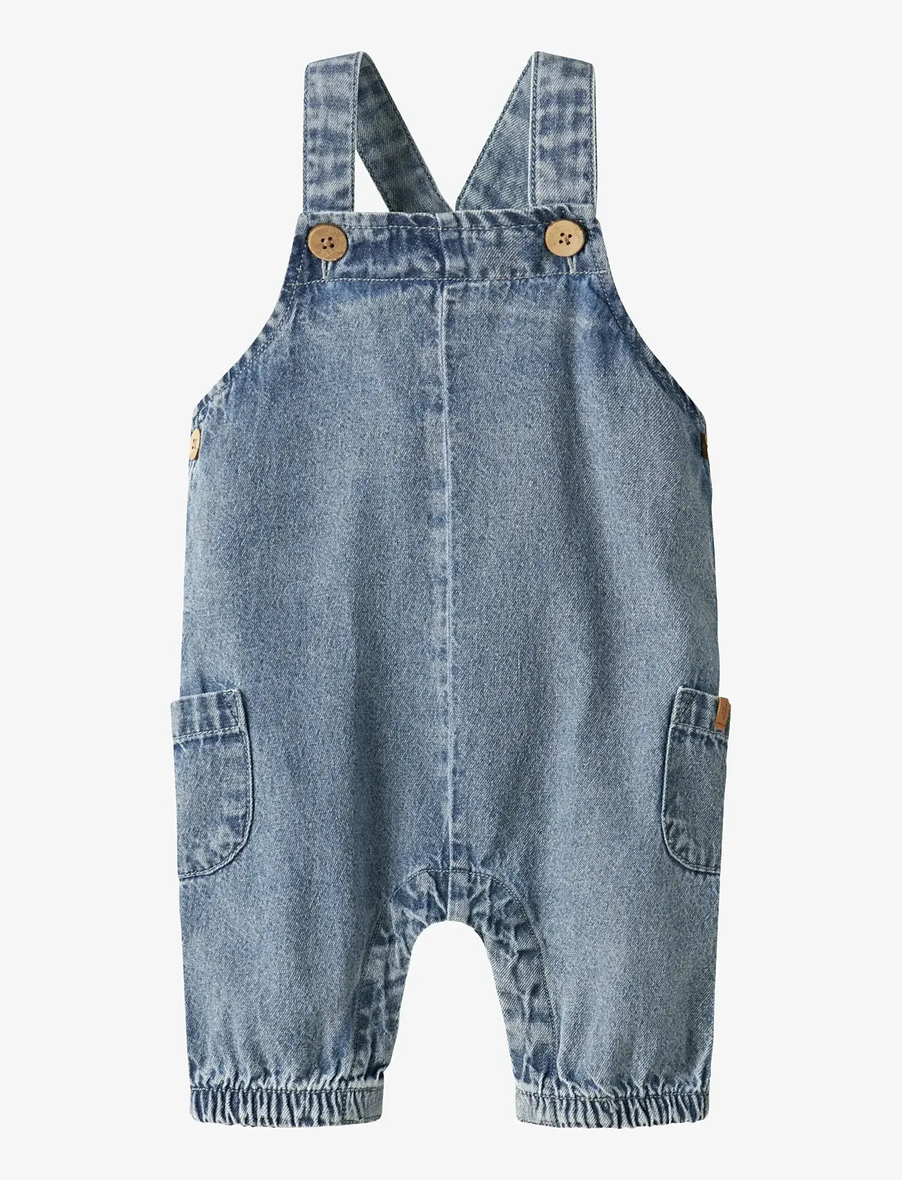 Lil'Atelier - NBNTAYA LOOSE DNM OVERALL 1166-FD LIL - overalls - medium blue denim - 1