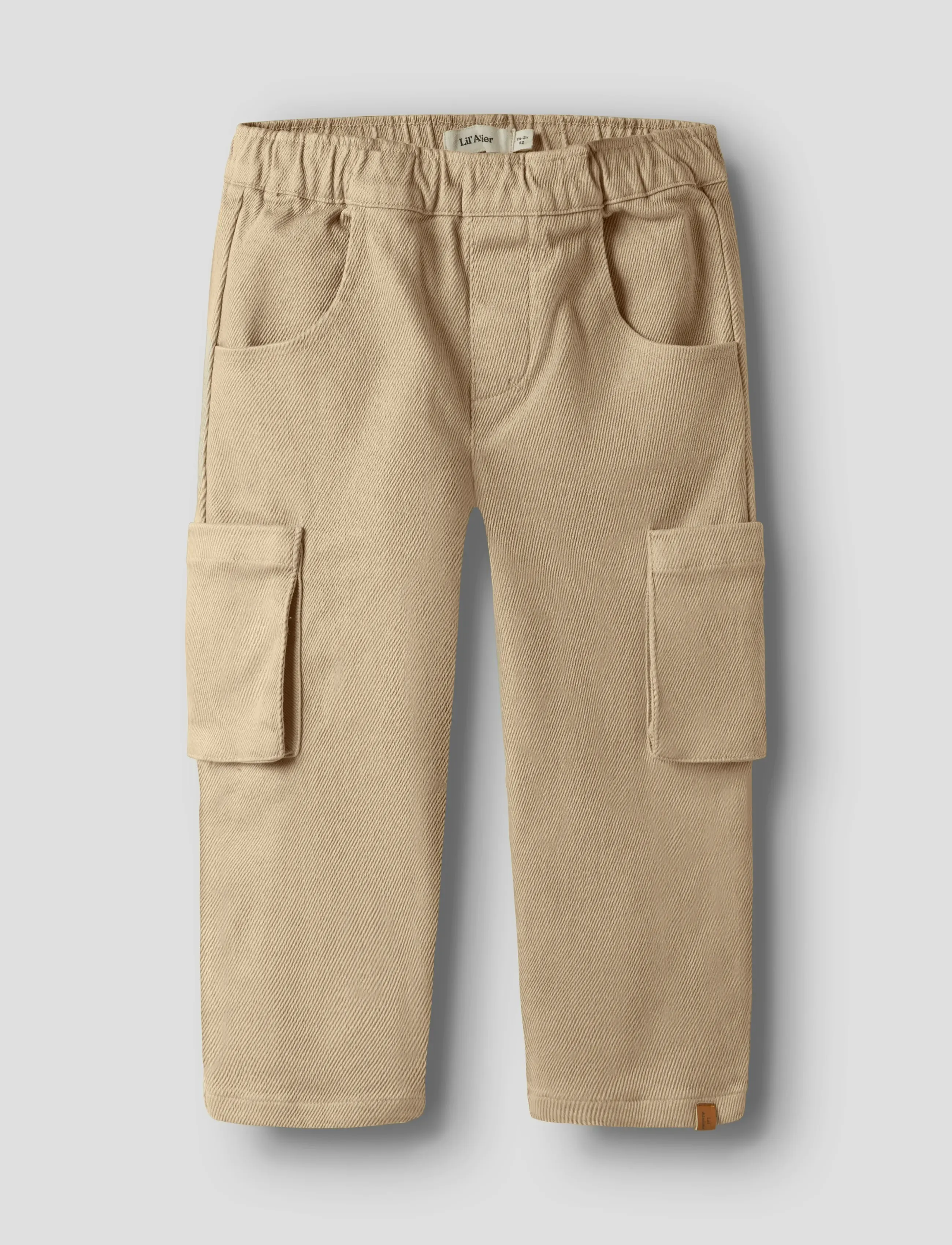Lil'Atelier NMMTARU LOOSE TWILL PANT 1177-DJ LIL - Babybyxor - IRISH CREAM / beige