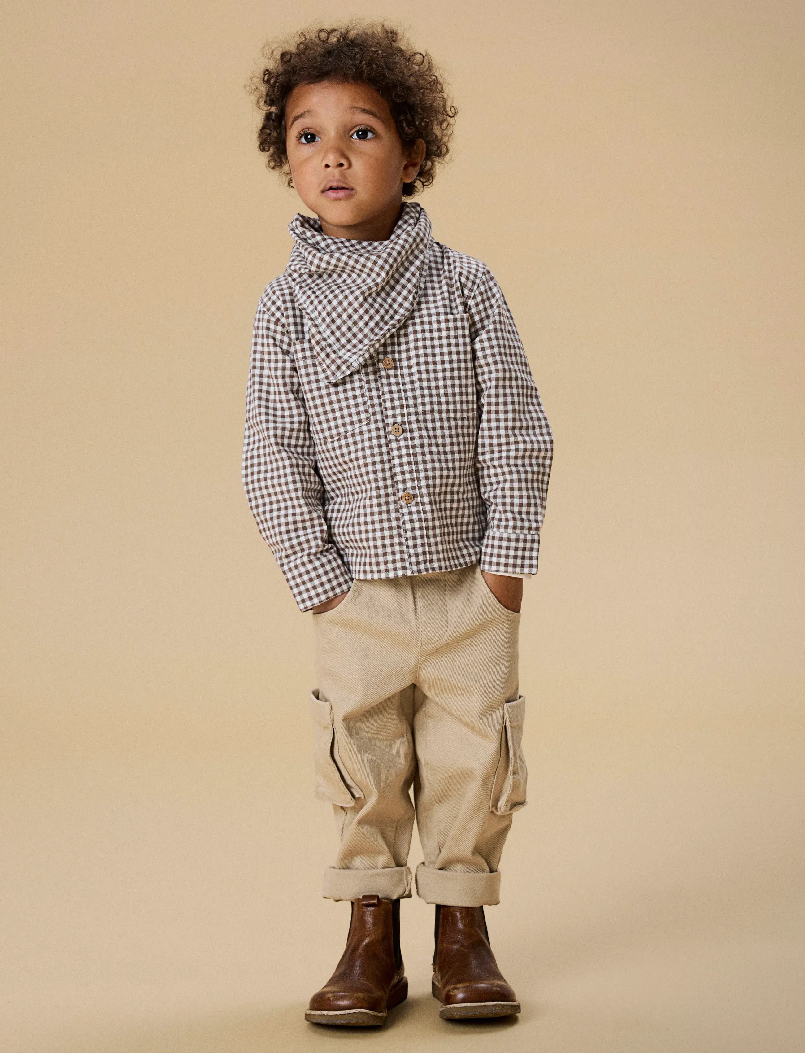 Lil'Atelier - NMMTARU LOOSE TWILL PANT 1177-DJ LIL - irish cream - 5