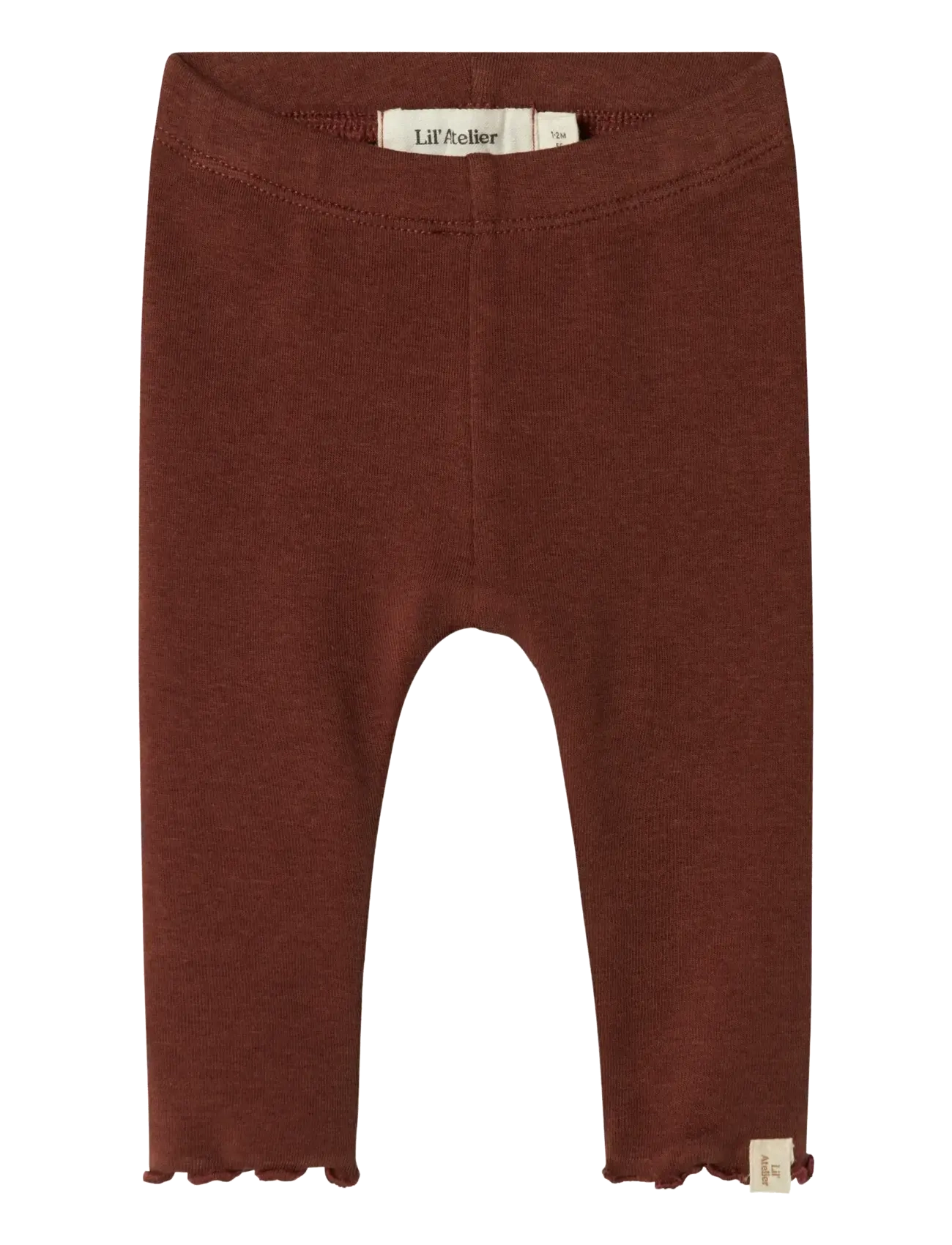 Lil'Atelier NBFGAYO FIA SLIM LEGGINGS LIL - 4 for 3 - HOT CHOCOLATE / burgundy