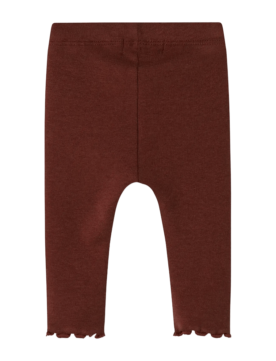 Lil'Atelier - NBFGAYO FIA SLIM LEGGINGS LIL - hot chocolate - 1