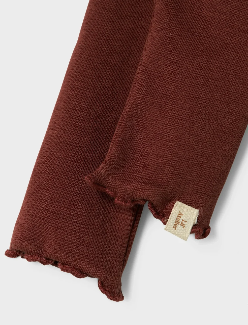 Lil'Atelier - NBFGAYO FIA SLIM LEGGINGS LIL - leggings - hot chocolate - 2