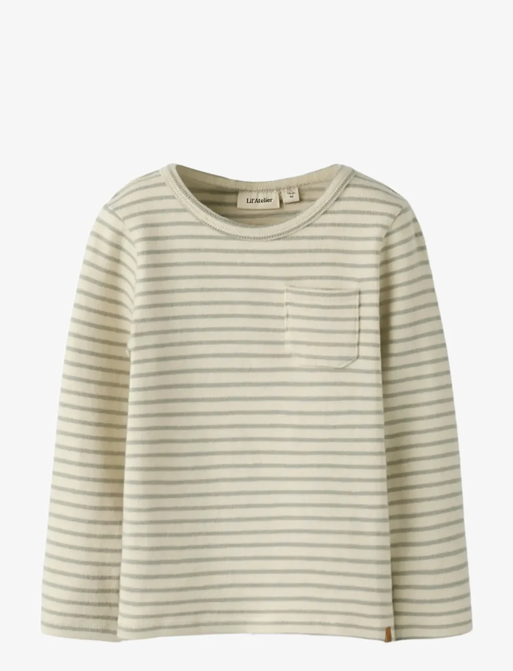 Lil'Atelier - NMMTHORO JEN LS SLIM TOP LIL - langärmelig - turtledove - 0