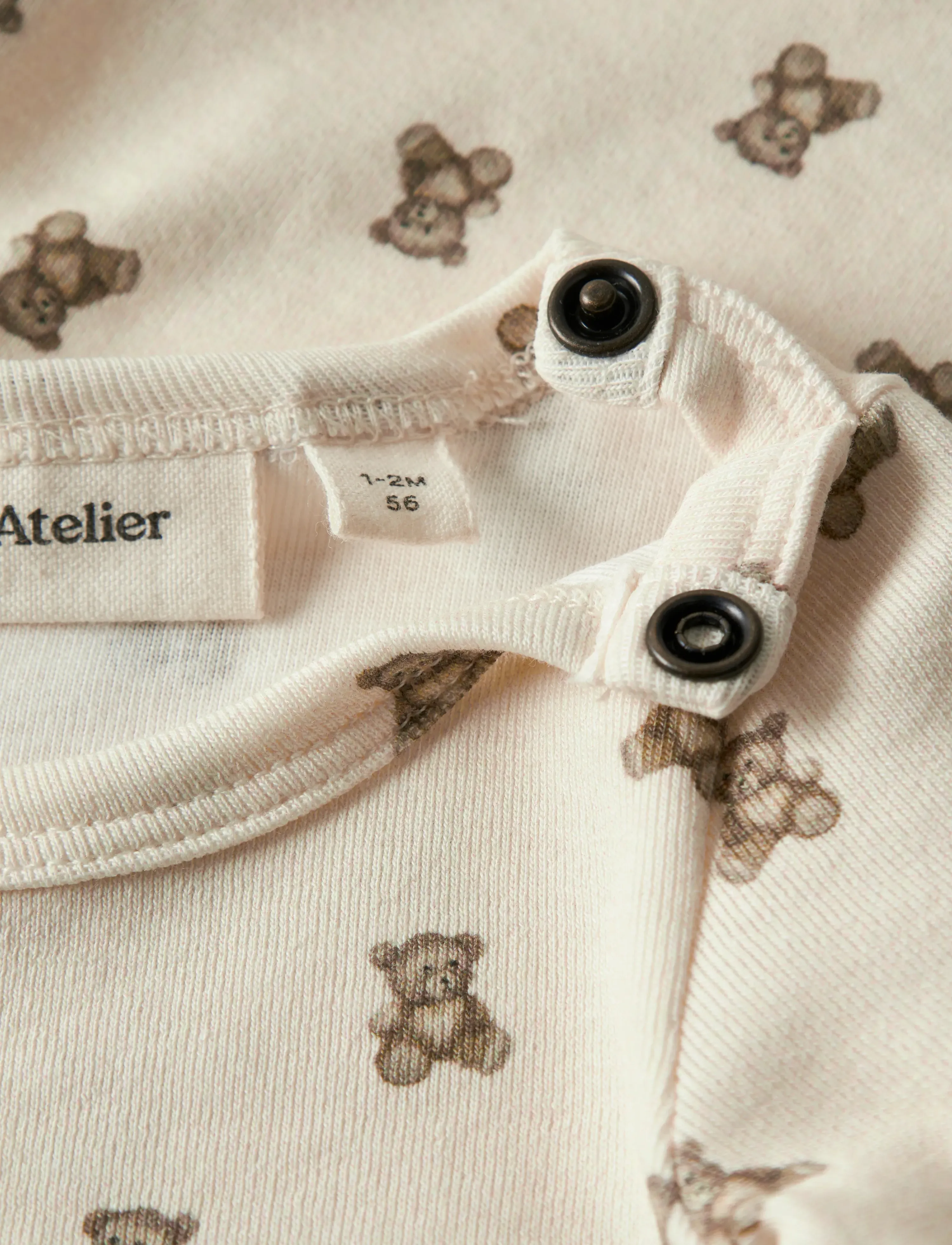 Lil'Atelier - NBNGAYO ELO LS SLIM BODY LIL NOOS - langærmede bodyer - turtledove - 2