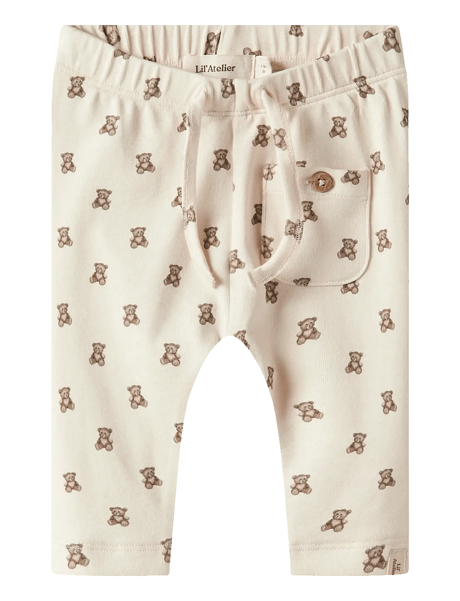 Lil'Atelier - NBNGAYO ELI REG PANT LIL NOOS - babybyxor - turtledove - 0