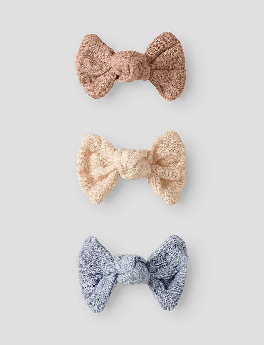 Lil'Atelier - NMFACC-TORINA 3 PACK HAIR CLIPS LIL - juukseklambrid - zen blue - 0