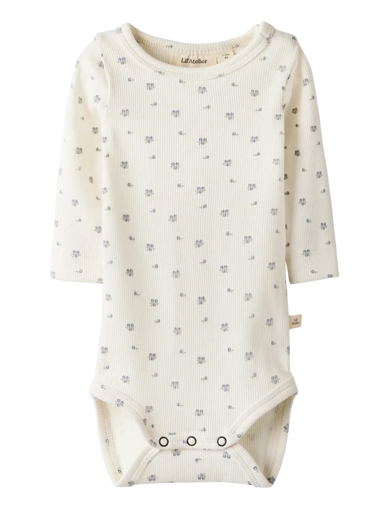 Lil'Atelier NBNLAGO MIO LS SLIM BODY LIL - Bodyer - COCONUT MILK / cream
