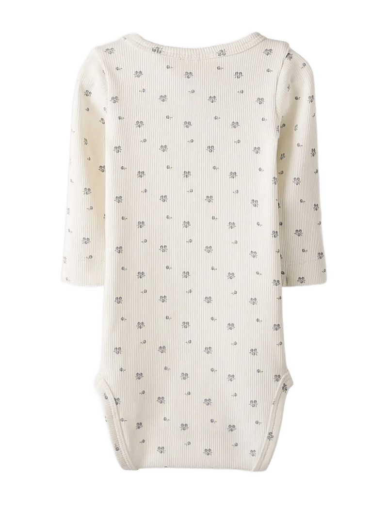 Lil'Atelier - NBNLAGO MIO LS SLIM BODY LIL - langärmelige bodys - coconut milk - 1