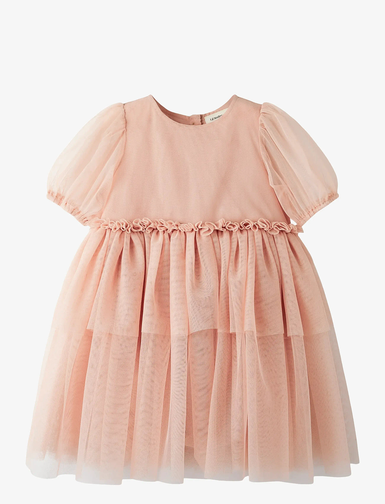 Lil'Atelier - NMFLIBERTY SS TULLE DRESS LIL - misty rose - 0
