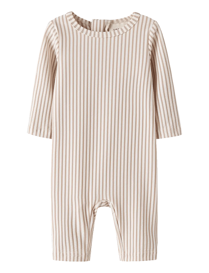 Lil'Atelier - NBNFONDO LS UV SUIT LIL - uimapuvut - oxford tan - 0