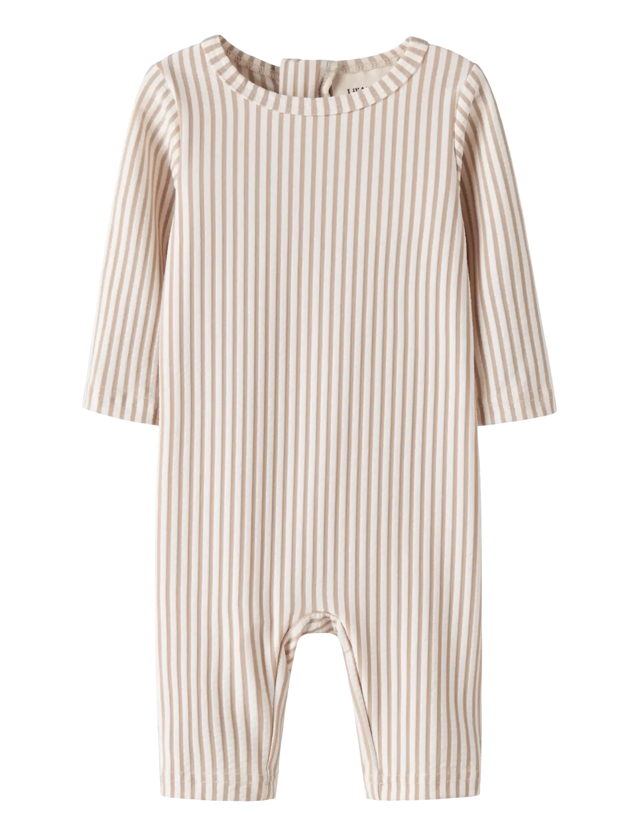 Lil'Atelier - NBNFONDO LS UV SUIT LIL - badeanzüge - oxford tan - 0