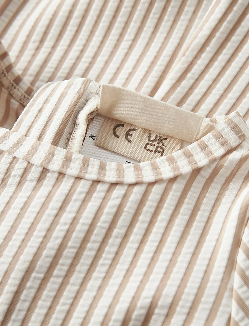 Lil'Atelier - NBNFONDO LS UV SUIT LIL - uimapuvut - oxford tan - 1
