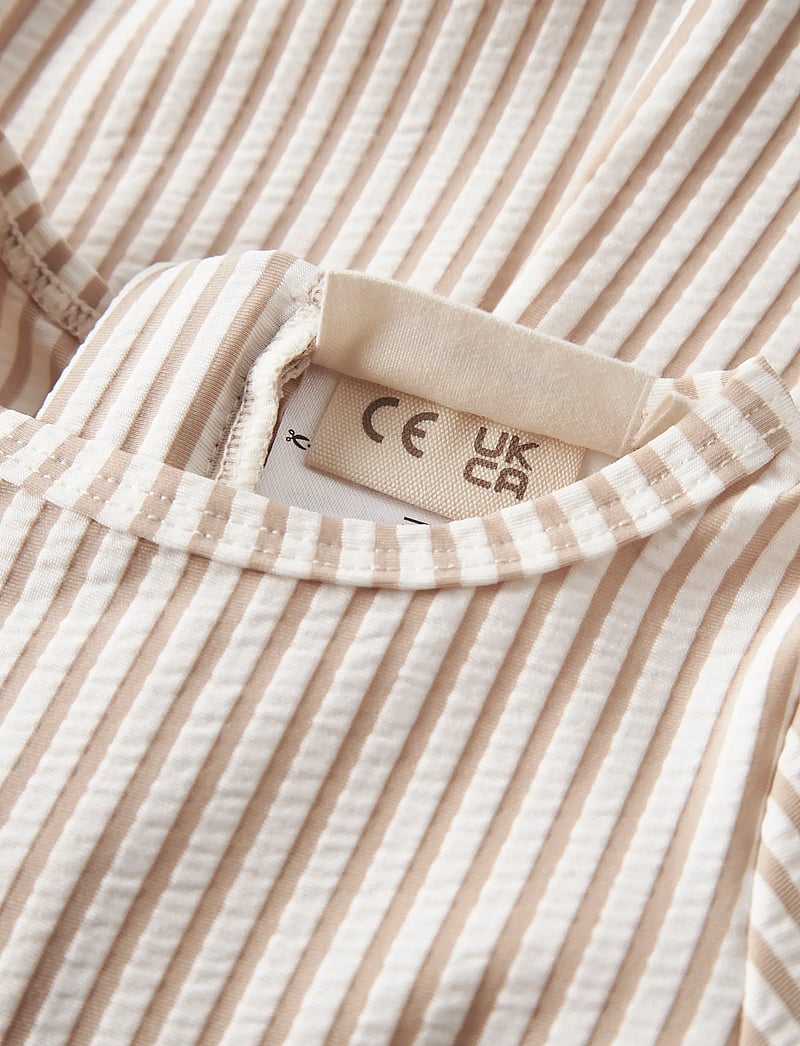Lil'Atelier - NBNFONDO LS UV SUIT LIL - uimapuvut - oxford tan - 3