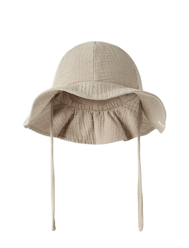 Lil'Atelier - NBNFOLLY HAT LIL - päikesemütsid - oxford tan - 0