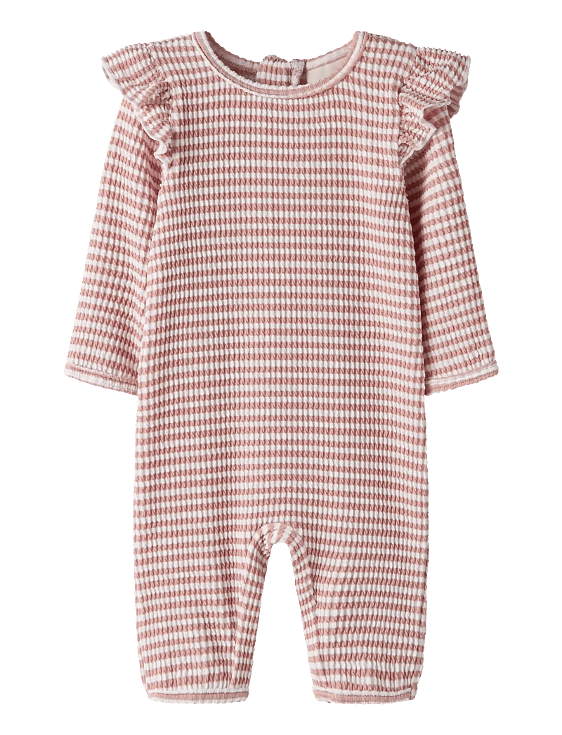 Lil'Atelier - NBFFREDO LS UV SWIMSUIT LIL - badedragter - misty rose - 0