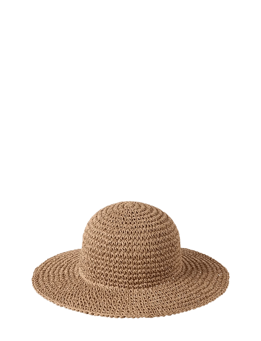 Lil'Atelier - NMNFENJO LIO BEACH HAT LIL - päikesemütsid - oxford tan - 2
