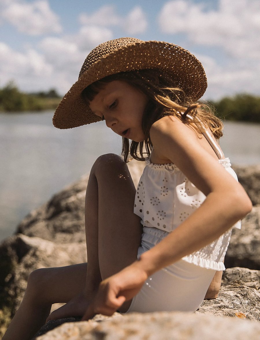 Lil'Atelier - NMNFENJO LIO BEACH HAT LIL - päikesemütsid - oxford tan - 5