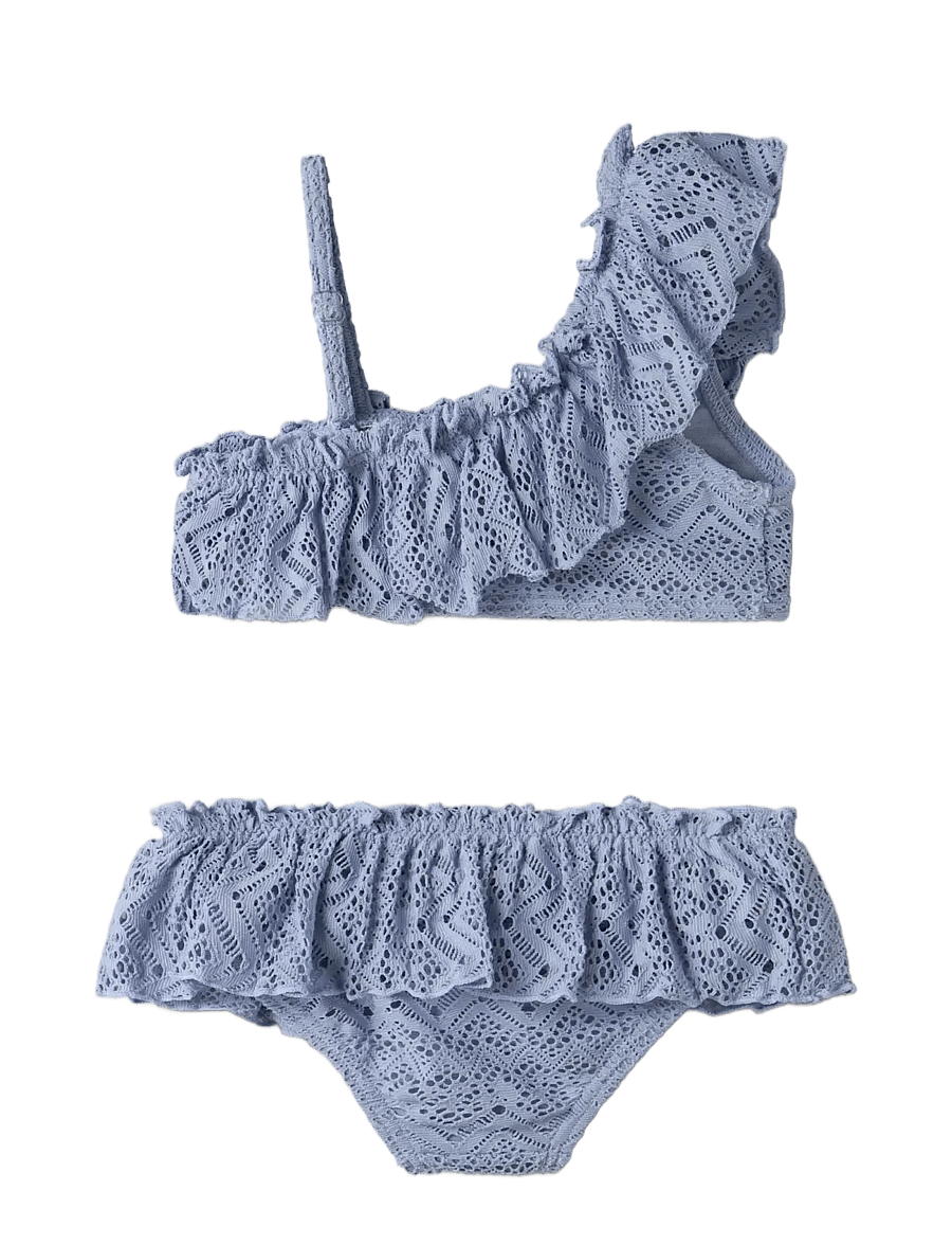 Lil'Atelier - NMFFELINE SWIM SET LIL - dviejų dalių maudymosi kostiumėliai - zen blue - 2