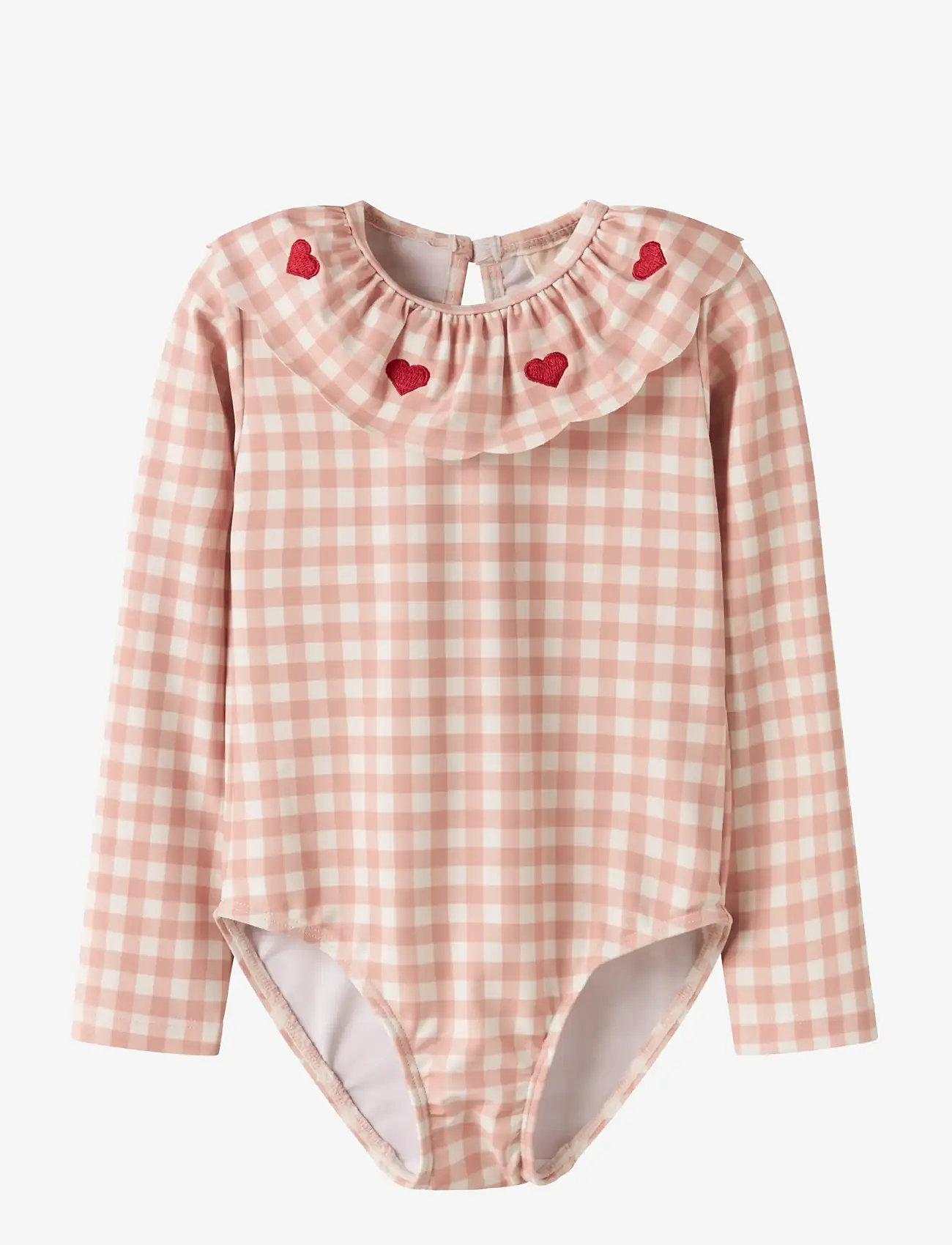 Lil'Atelier - NMFFINLEY LS SWIMSUIT LIL - badeanzüge - misty rose - 0