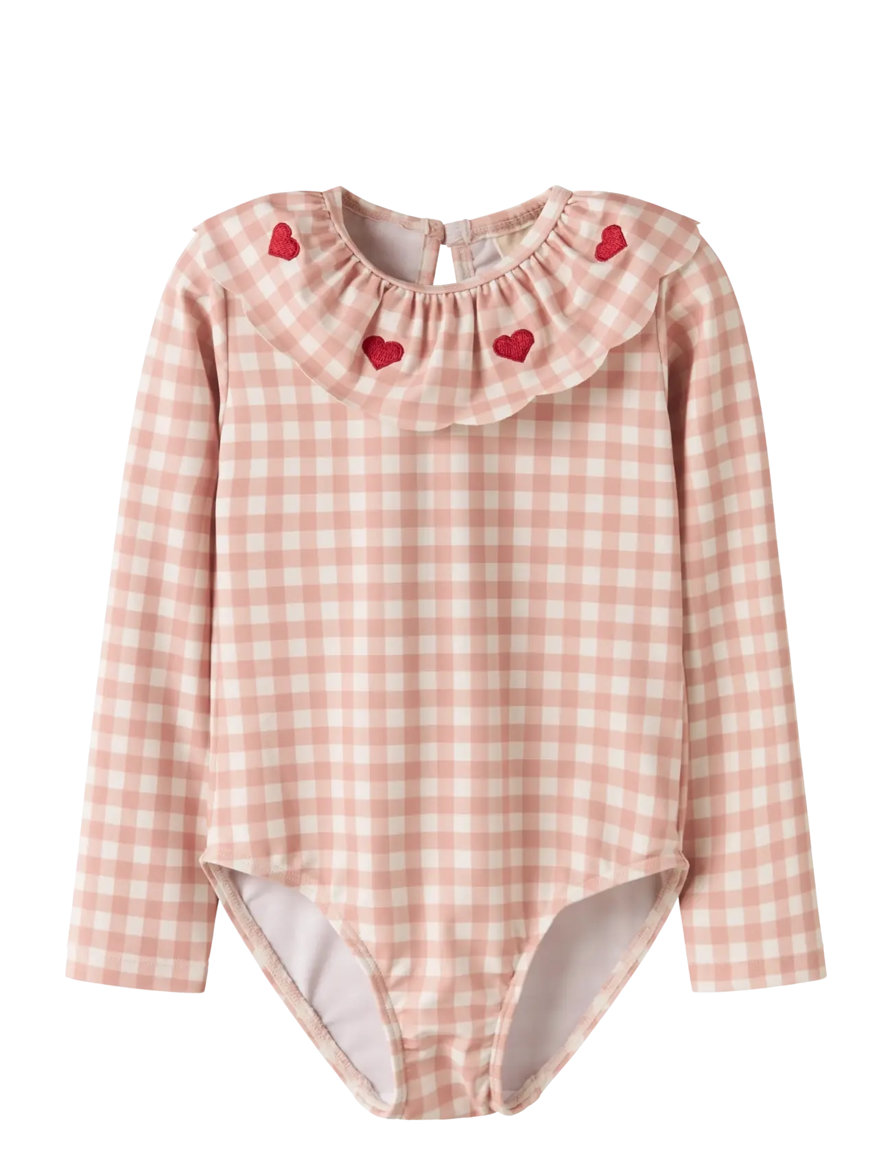 Lil'Atelier NMFFINLEY LS SWIMSUIT LIL - 4 for 3 - MISTY ROSE / pink/rose