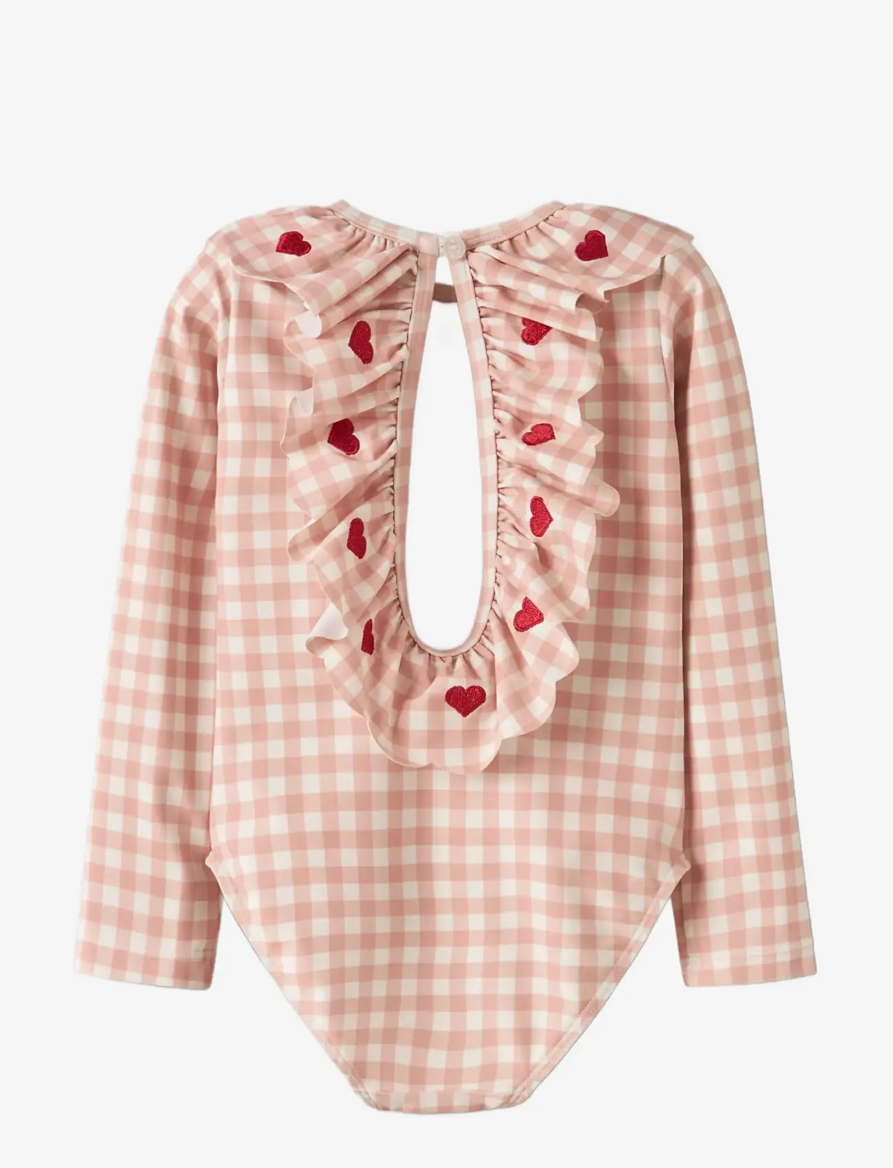 Lil'Atelier - NMFFINLEY LS SWIMSUIT LIL - badeanzüge - misty rose - 1