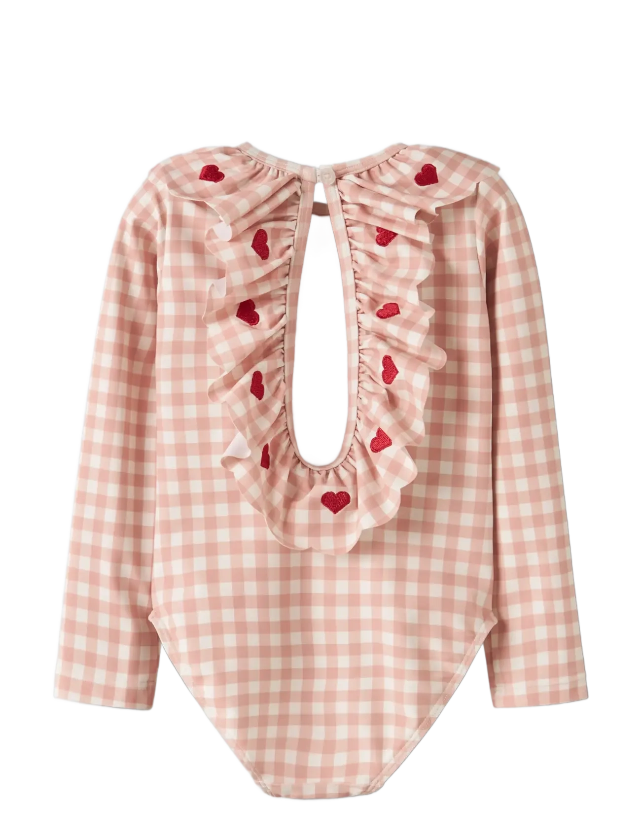 Lil'Atelier - NMFFINLEY LS SWIMSUIT LIL - swimsuits - misty rose - 1