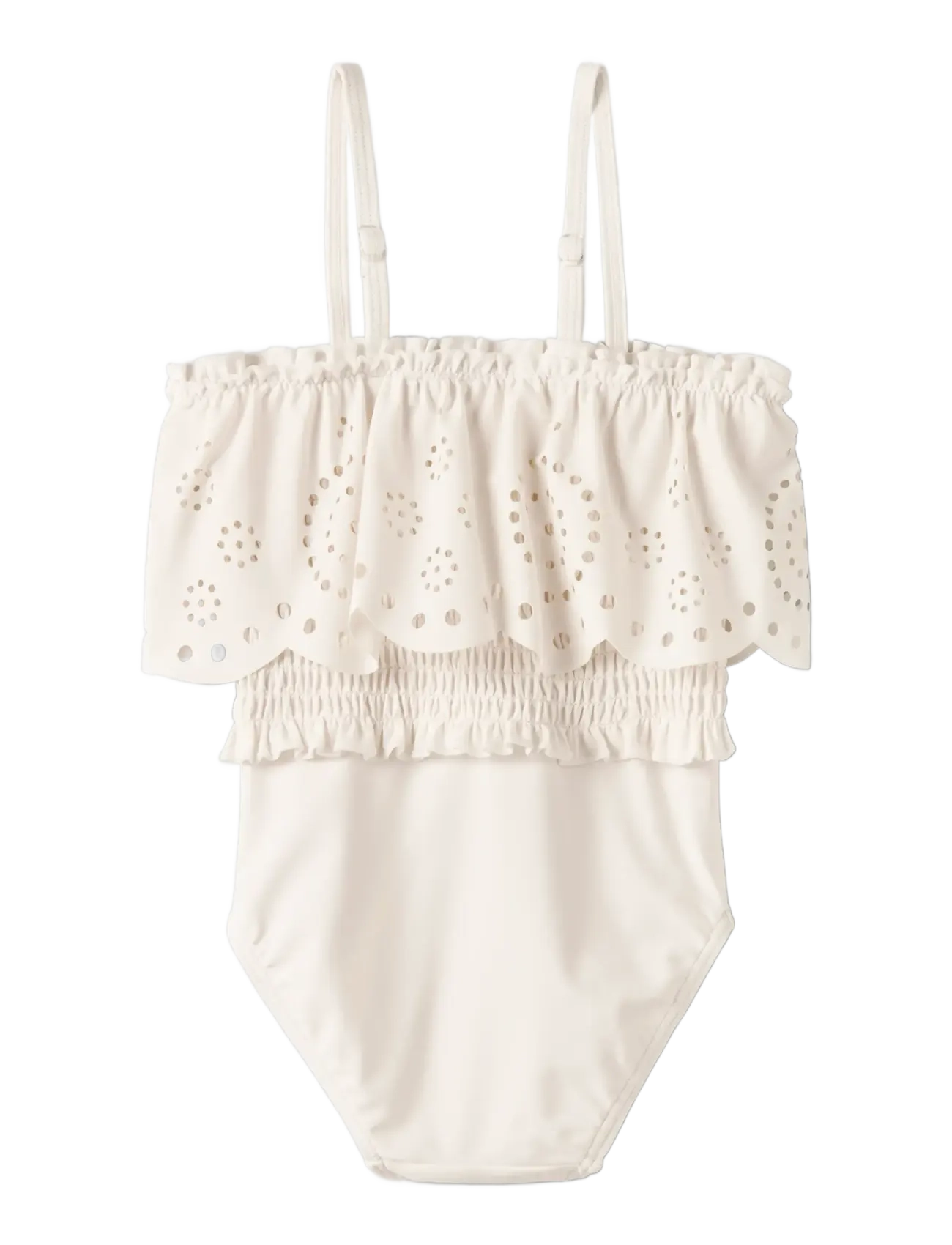 Lil'Atelier - NMFFERGIE SWIMSUIT LIL - swimsuits - coconut milk - 1