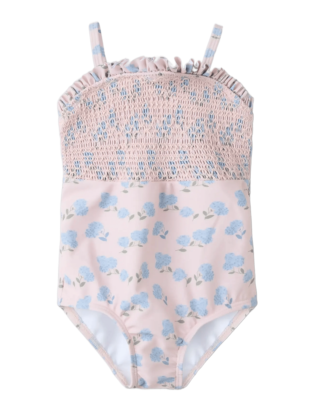 NMFFIONA SIM SWIMSUIT LIL - PEACH WHIP