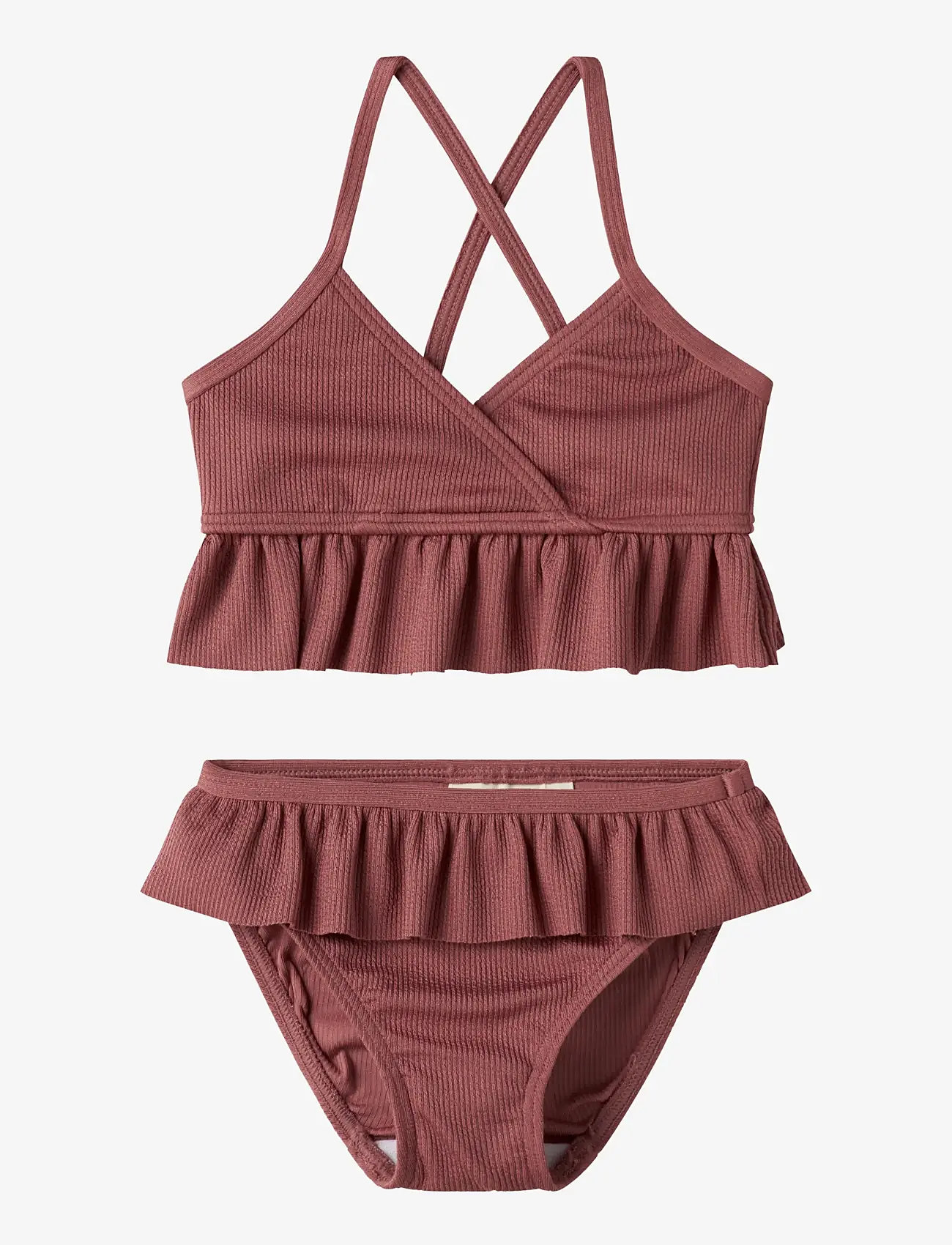 Lil'Atelier - NMFFOLA FIA SWIM SET LIL - bikinier - withered rose - 0