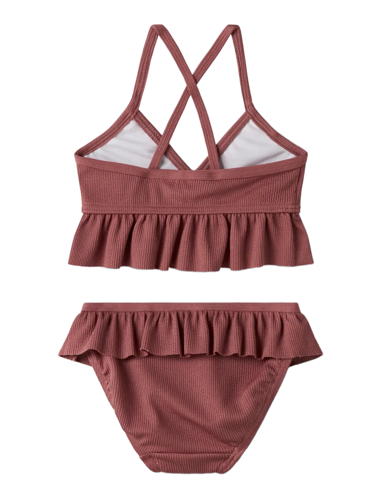Lil'Atelier - NMFFOLA FIA SWIM SET LIL - bikinis - withered rose - 1