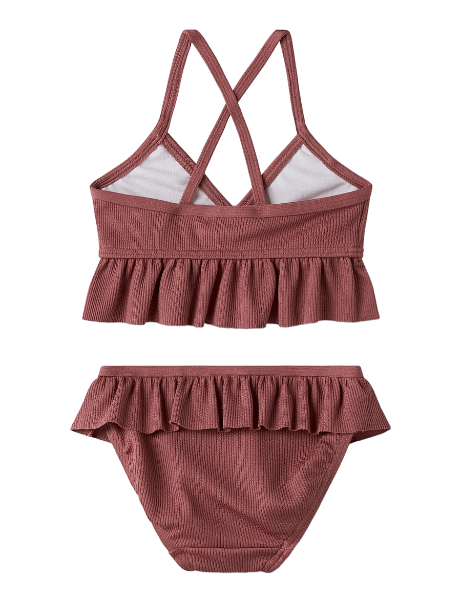 Lil'Atelier - NMFFOLA FIA SWIM SET LIL - bikinier - withered rose - 2