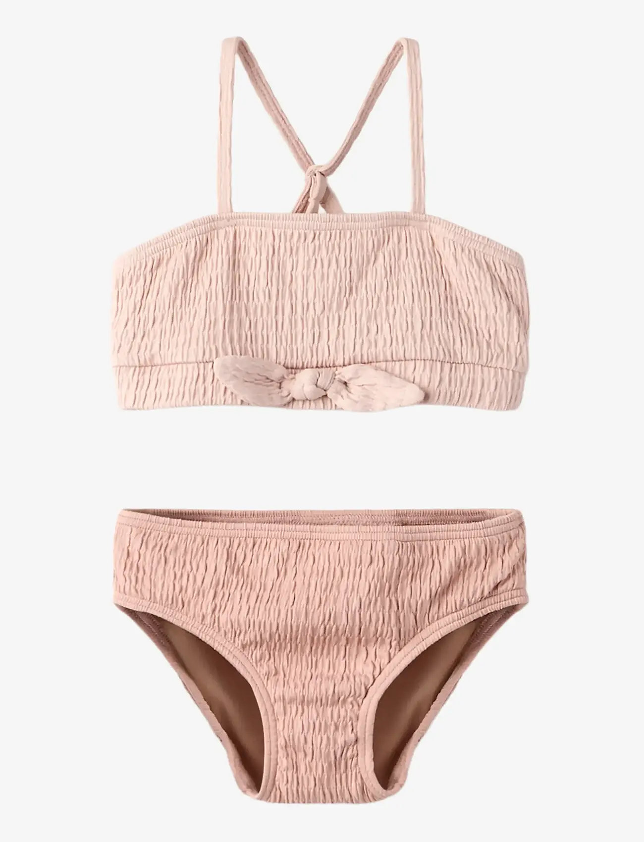Lil'Atelier - NMFFAUVE FUA SWIM SET LIL - bikinis - peach whip - 0